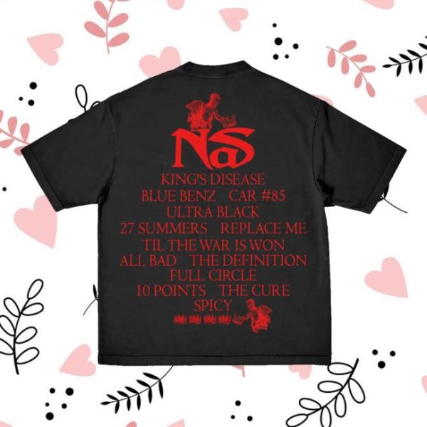 Nasir Jones Merch Store King’s Disease Anniversary T-Shirt