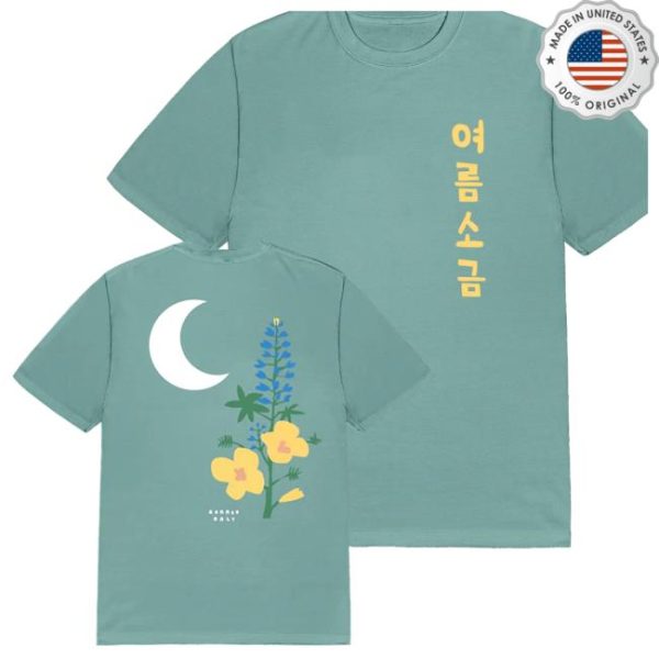 Summersalt Store Merch Moon Seafoam Tee