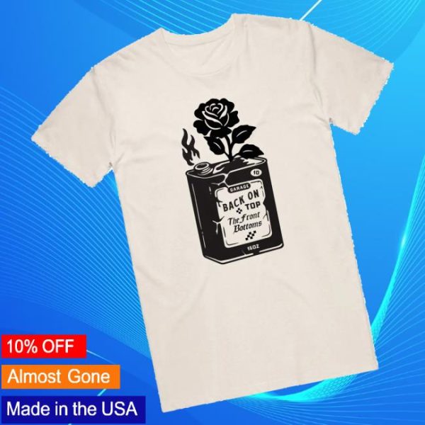 The Front Bottoms Merch Store Back On Top Natural T-Shirt