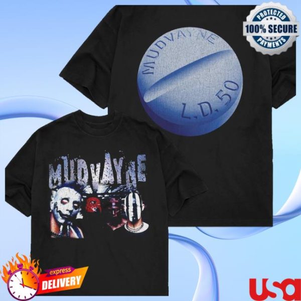 Mudvayne Store Merch Ld50 Black Tee