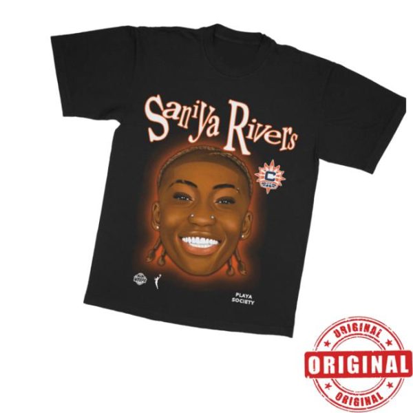 Playasociety Merch Store Playa Society Saniya Rivers Sketch T-Shirt