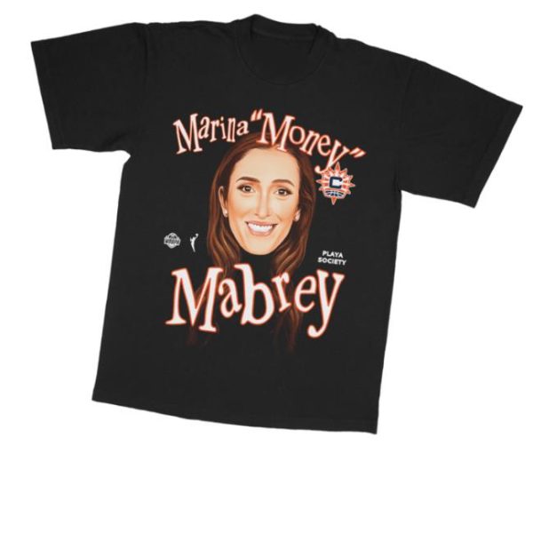 Playasociety Merch Store Playa Society Marina Mabrey Sketch T-Shirt