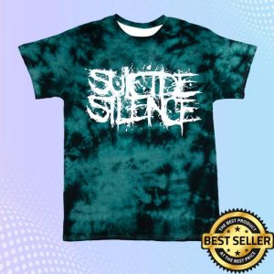 Suicide Silence Merch Store Suicide Silence Crystal Jade Logo Tie Dye Shirt