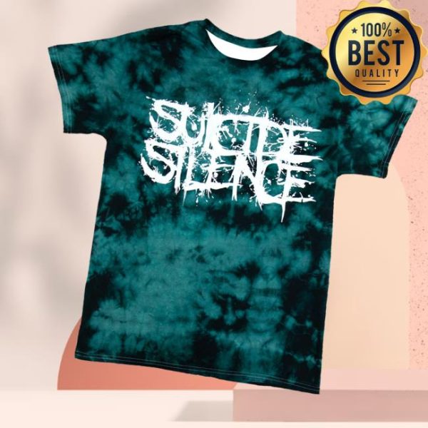 Suicide Silence Merch Store Suicide Silence Crystal Jade Logo Tie Dye Shirt