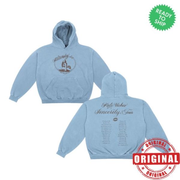 Kali Uchis Merch Store Shop Sincerely Tour Date Back Hoodie