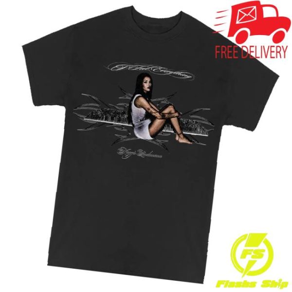Maggie Lindemann Merch Store I Feel Everything Seated T-Shirt
