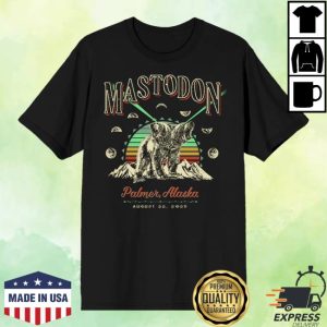 Mastodon Store Merch Shop Alaska Bear T-Shirt