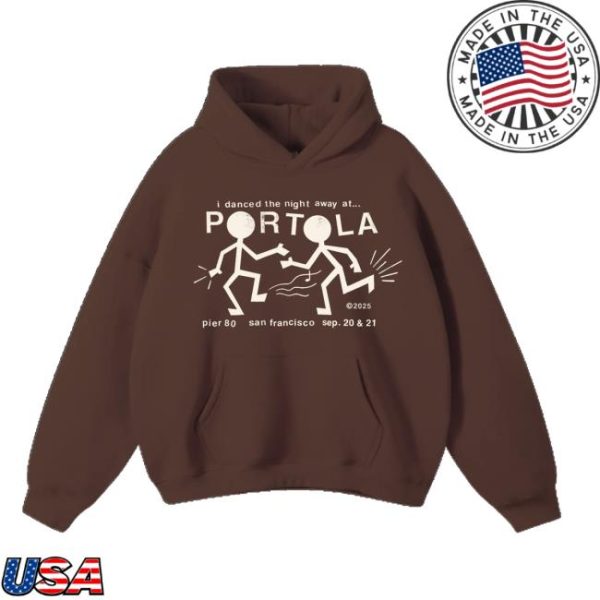 Portola Merch Store Party People Lineup Hoodie