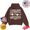 kenny Portola Merch Store Party People Lineup Hoodiea