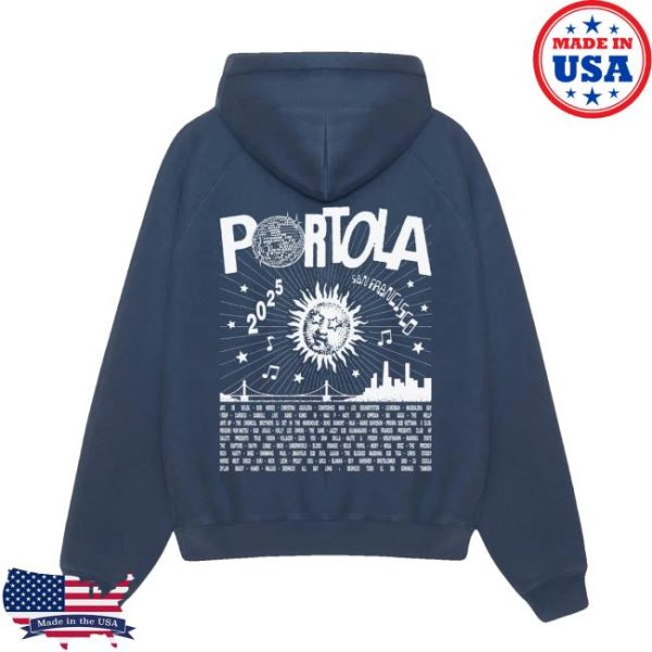 Portola Merch Store Portola Sun Lineup Zip Hoodie