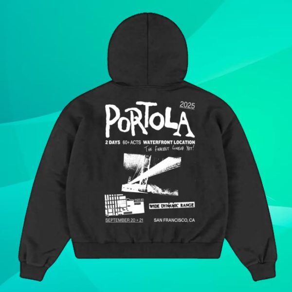 Portola Merch Store Waterfront Zip Hoodie