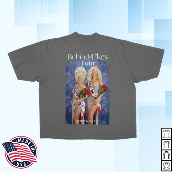 Behind The Likes Podcast Store Merch Behind The Likes Tour Shirt