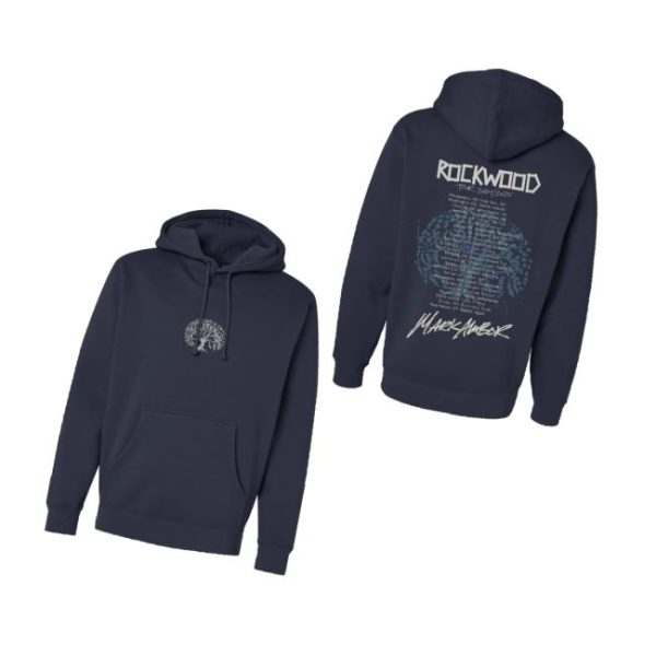 Mark Ambor Merch Tree Navy Pull Over Hoodie
