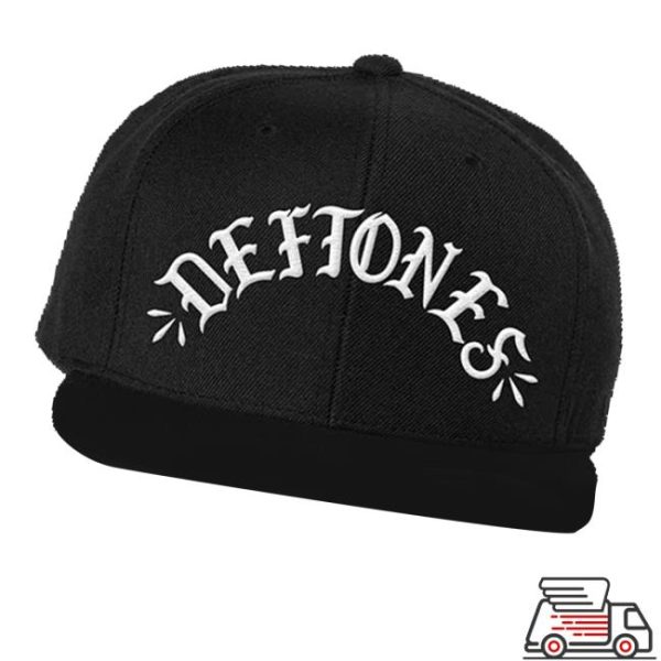 Deftones Shop Merch Arch Logo Puff Embroidered Hat