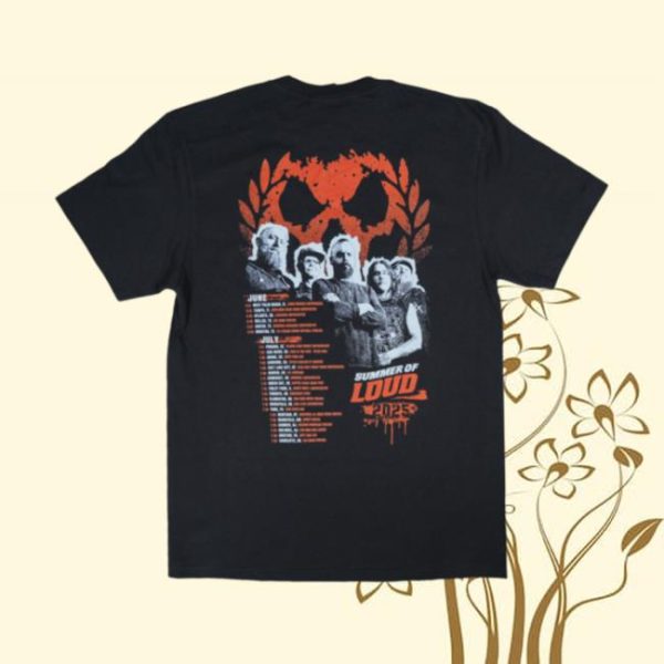 Killswitch Engage Store Merch Summer Of Loud 2025 Tour T-Shirt