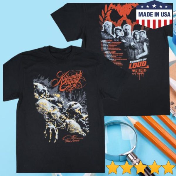Killswitch Engage Store Merch Summer Of Loud 2025 Tour T-Shirt