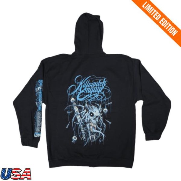 Killswitch Engage Store Merch Summer Of Loud 2025 Zip-Up Hoodie