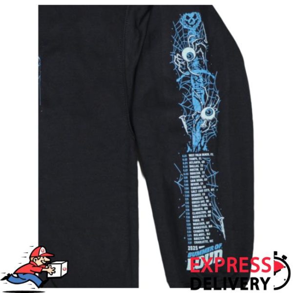 Killswitch Engage Store Merch Summer Of Loud 2025 Zip-Up Hoodie