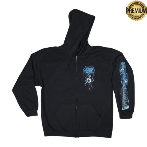 Killswitch Engage Store Merch Summer Of Loud 2025 Zip-Up Hoodie