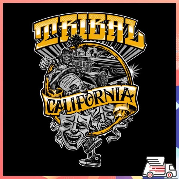 Tribal Streetwear Store Merch California Men’s Shirt