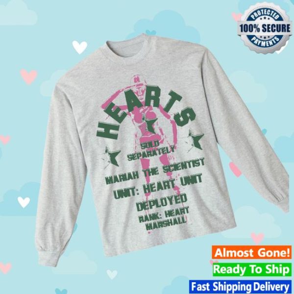 Mariah The Scientist Shop Store Merch Hearts Emblem Long Sleeve
