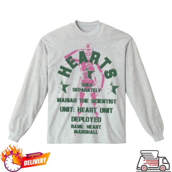 Mariah The Scientist Shop Store Merch Hearts Emblem Long Sleeve