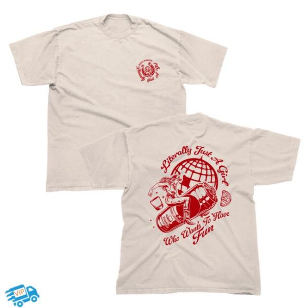 Russell Dickerson Store Merch Just A Girl Tee