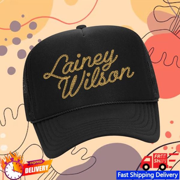 Lainey Wilson Store Merch Logo Rope Trucker Hat