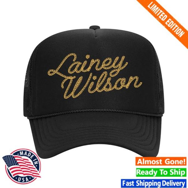Lainey Wilson Store Merch Logo Rope Trucker Hat
