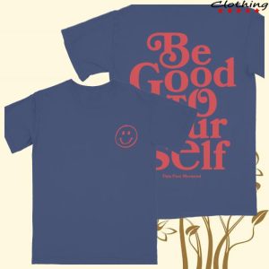 Theo Von Store Merch Be Good To Yourself Blue Tee