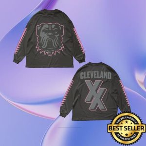 Machine Gun Kelly Merch Merch Mgk X Cleveland Browns Long Sleeve Tee