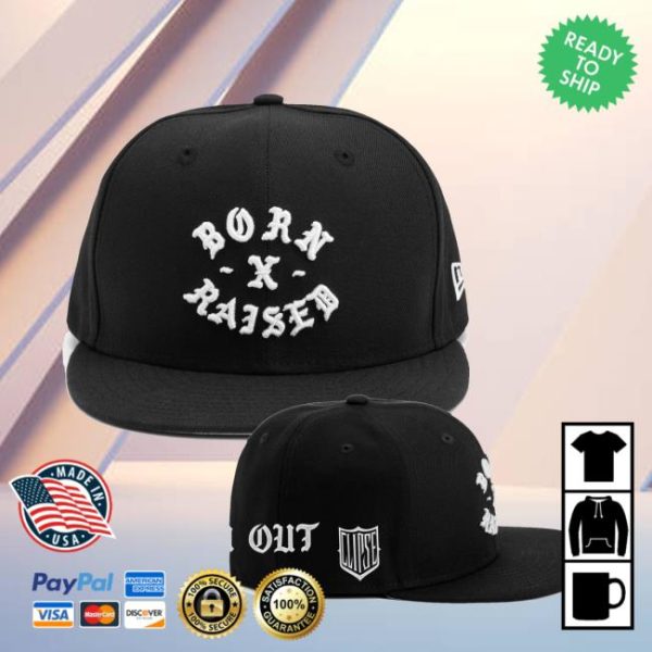 Bornxraised Merch Store Born X Raised Clipse Rocker Fitted Hat