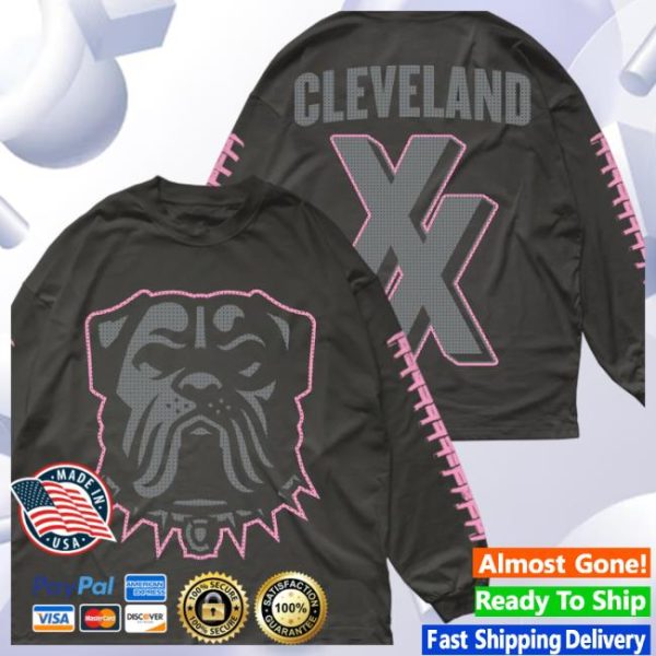 Machine Gun Kelly Official Store Shop Merch Mgk X Cleveland Browns Long Sleeve Tee