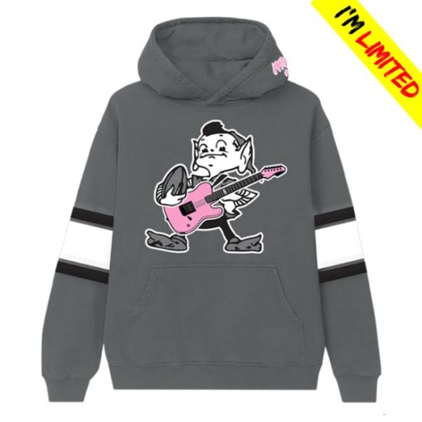 Machine Gun Kelly Official Store Shop Merch Mgk X Cleveland Browns Grey Hoodie