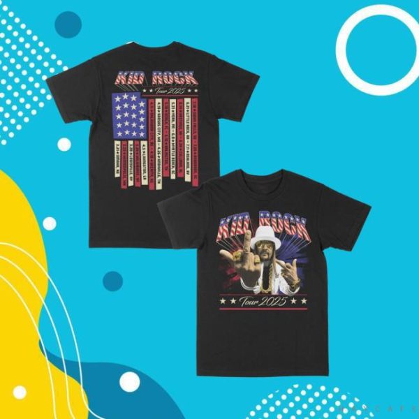 Kid Rock Store Merch Middle Finger Tour Tee