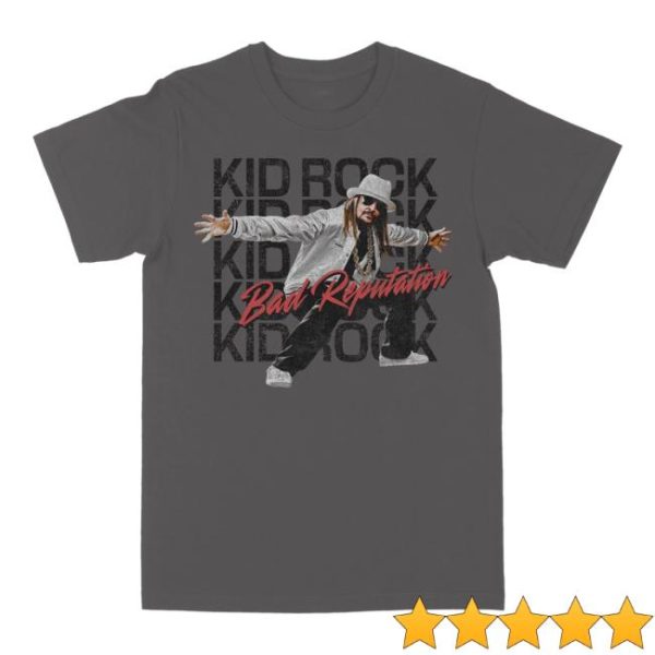 Kid Rock Store Merch Bad Rep Grey Tour Tee