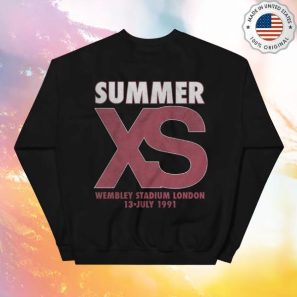 Inxs Official Store Merch Inxs Live At Wembley 1991 Sweatshirt