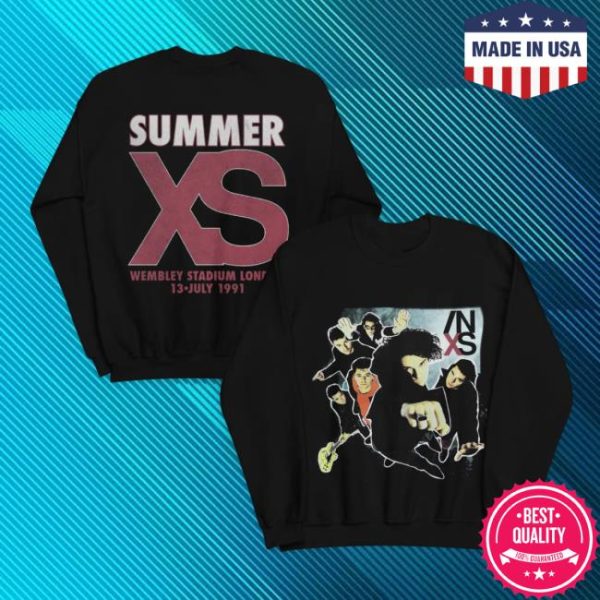 Inxs Official Store Merch Inxs Live At Wembley 1991 Sweatshirt