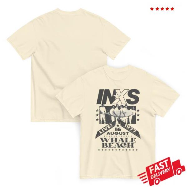 Inxs Official Store Merch Inxs Live At Whale Beach T-Shirt