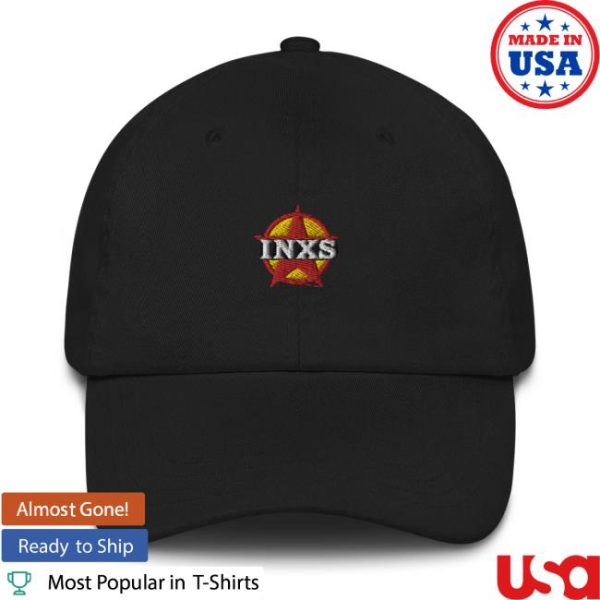 Inxs Official Store Merch Vintage Star Logo Dad Cap