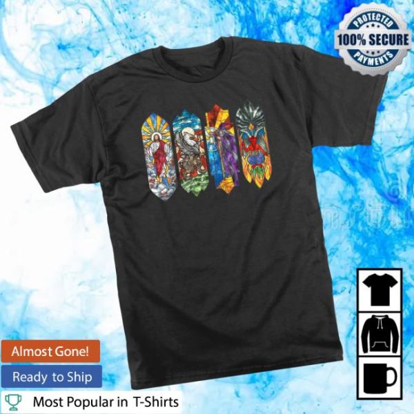 Zero Skateboards Store Merch Stained Glass SS Shirt