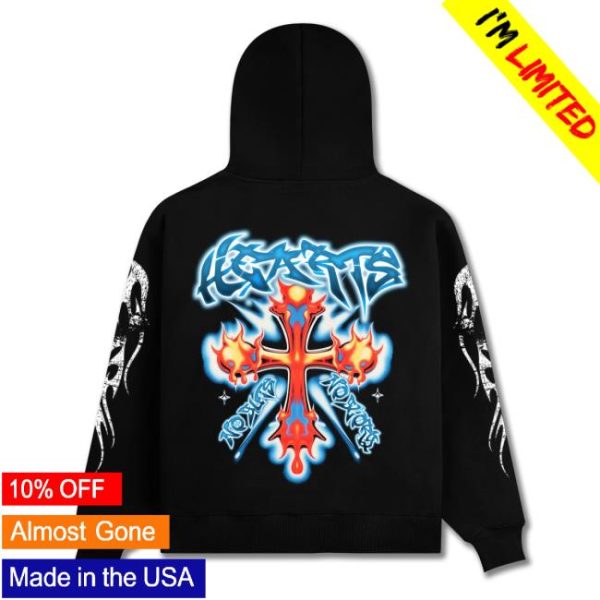 Lonely Hearts Club Store Merch No Guts No Glory Hoodie