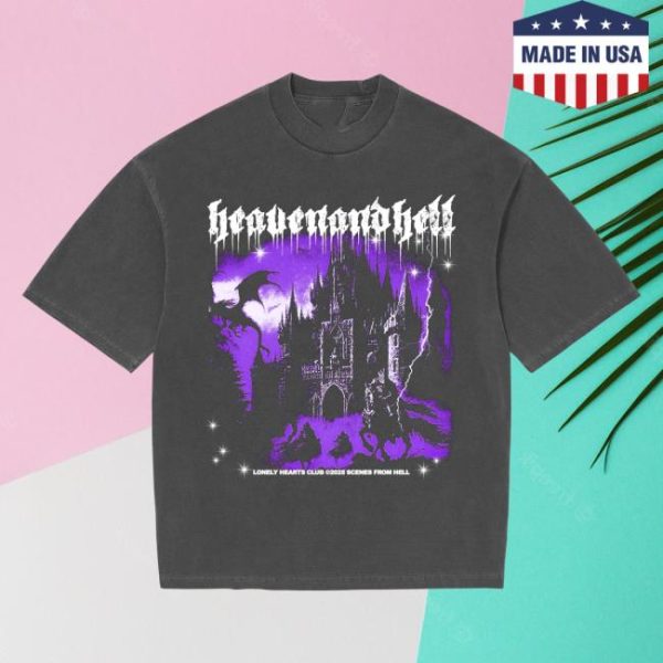 Lonely Hearts Club Store Merch Scenes From Hell T-Shirt