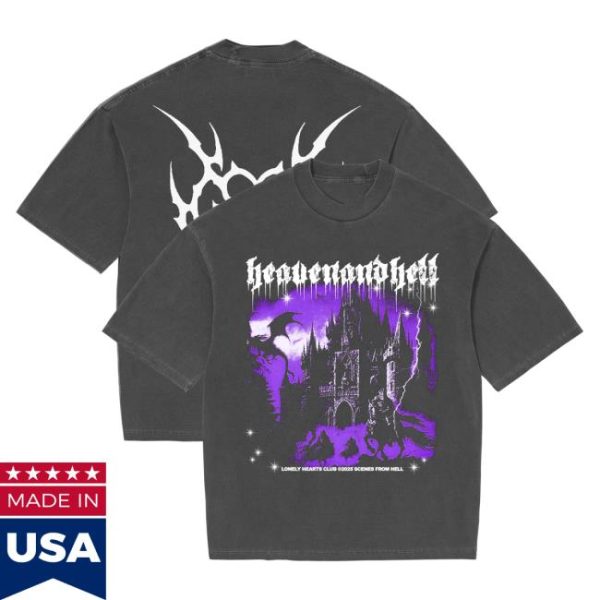 Lonely Hearts Club Store Merch Scenes From Hell T-Shirt