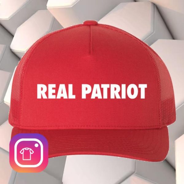 Gavin Newsom Merch Store Real Patriot Hat