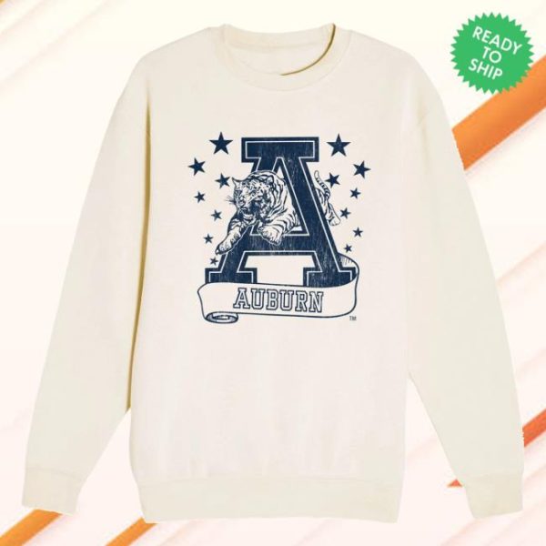 Jnj Apparel Merch 90S Auburn Stars Sweatshirt