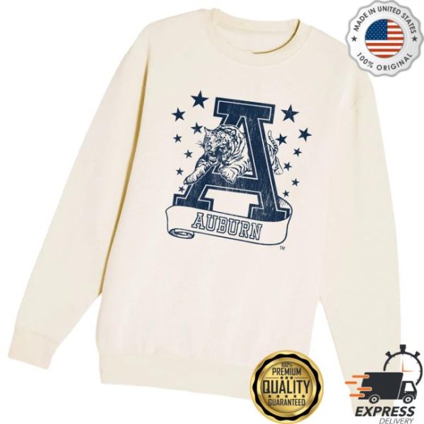 Jnj Apparel Merch 90S Auburn Stars Sweatshirt
