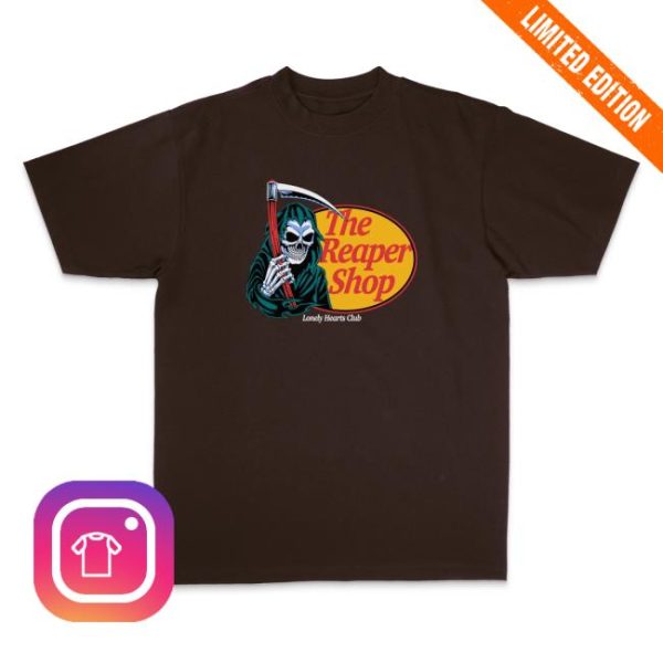 Lonely Hearts Club Store Merch The Reaper Shop T-Shirt