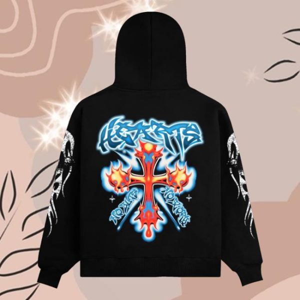 Lonely Hearts Club Merch Store No Guts No Glory Hoodie
