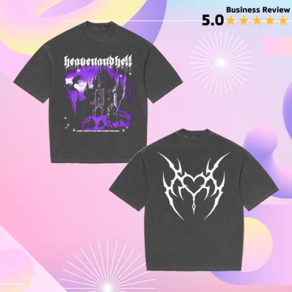Lonely Hearts Club Merch Store Scenes From Hell Premium T-Shirt